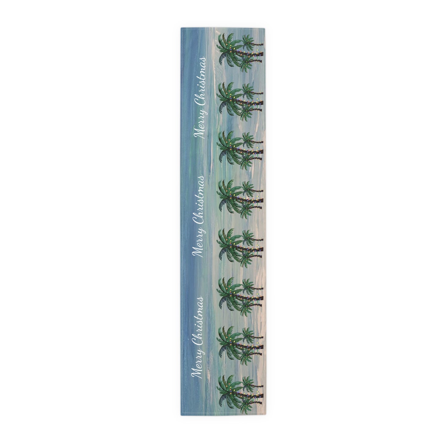 Table Runner Tropical Christmas Coastal