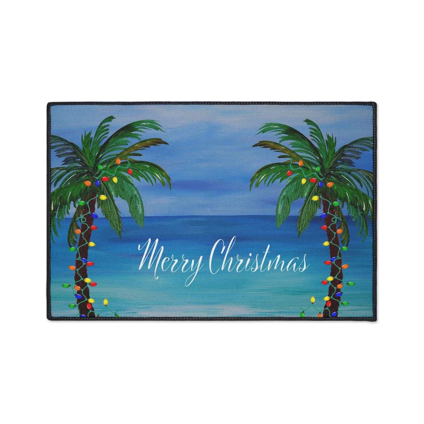 Tropical palm trees coastal Holiday