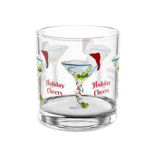 Christmas martinis Holiday party Rocks Glass, 10oz