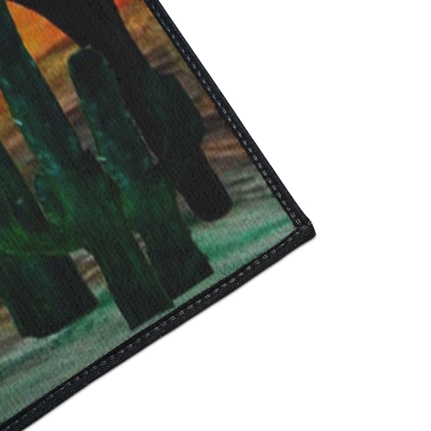 Cactus Sunset Heavy Duty Floor Mat - Rustic Home Decor, Indoor Rug, Kitchen Mat, Outdoor Entryway Mat, Southwest Style