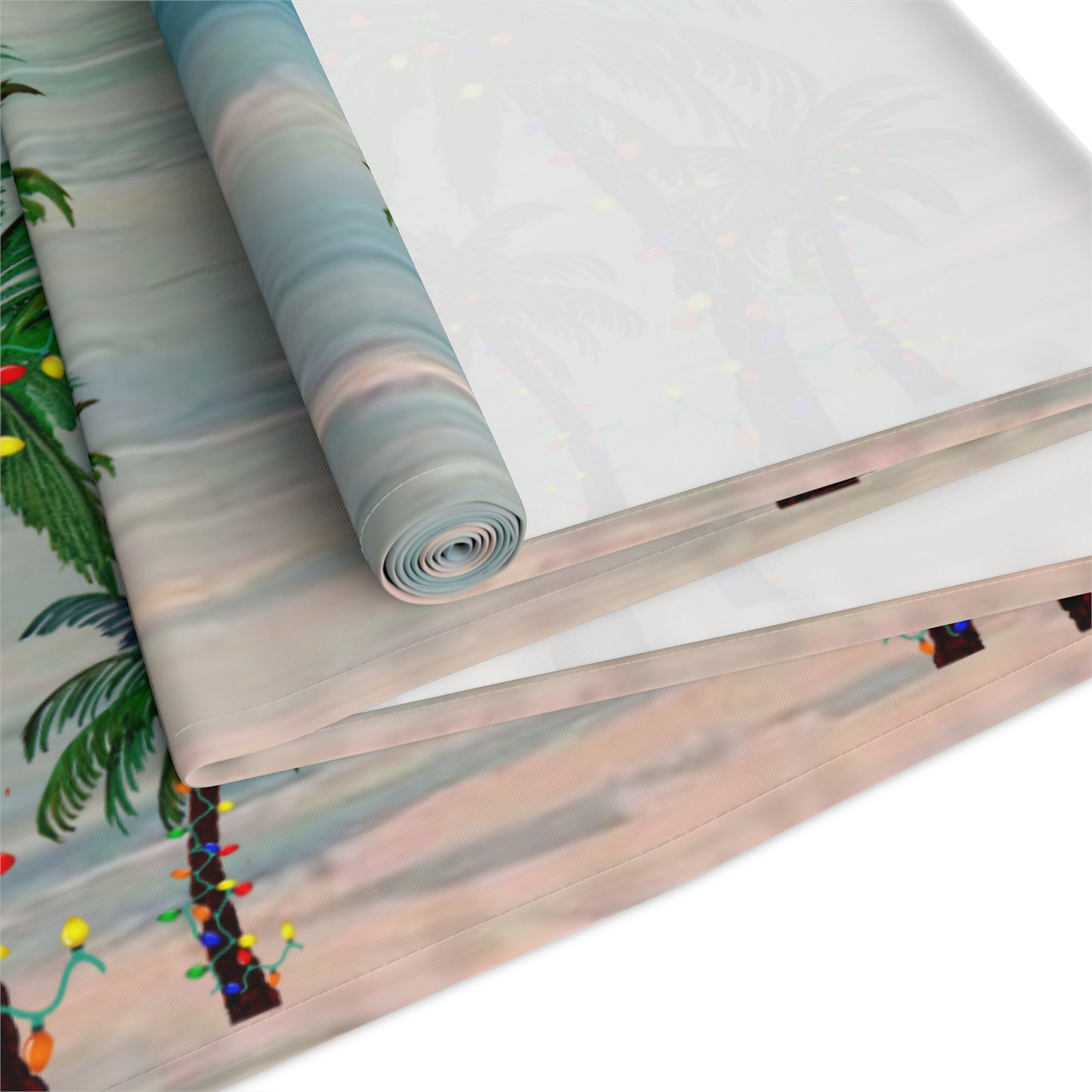 Table Runner Tropical Christmas Coastal