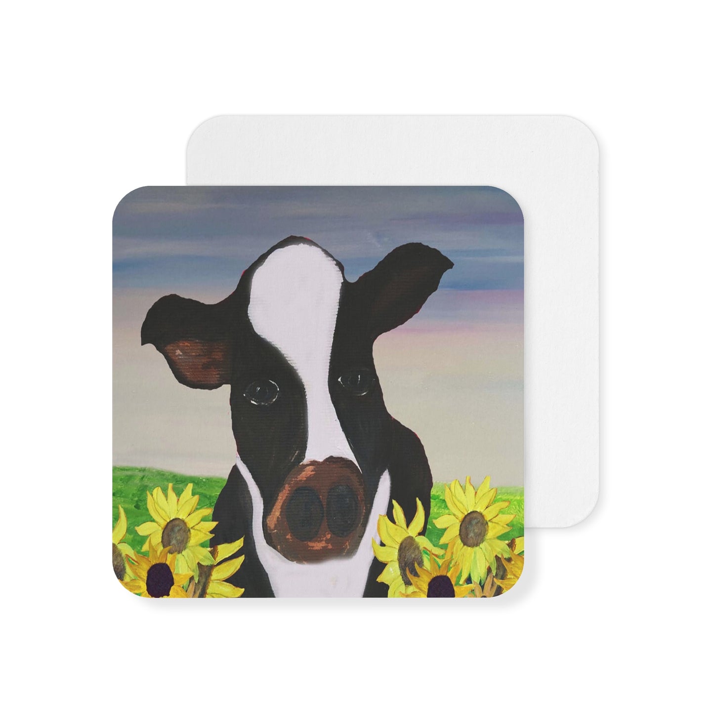 Farmhouse Cow Coaster Set - Cute Cow Decor for Rustic Home, Gifts for Animal Lovers, Farmhouse Kitchen Decoration, Party Supplies, [...]