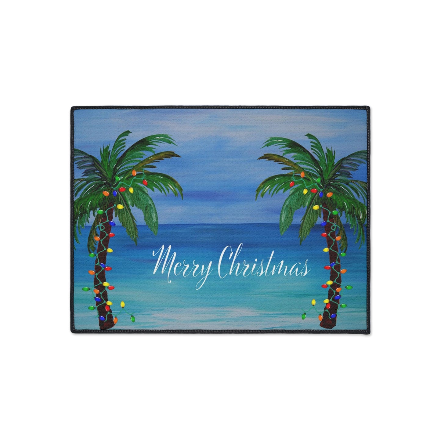 Tropical palm trees coastal Holiday