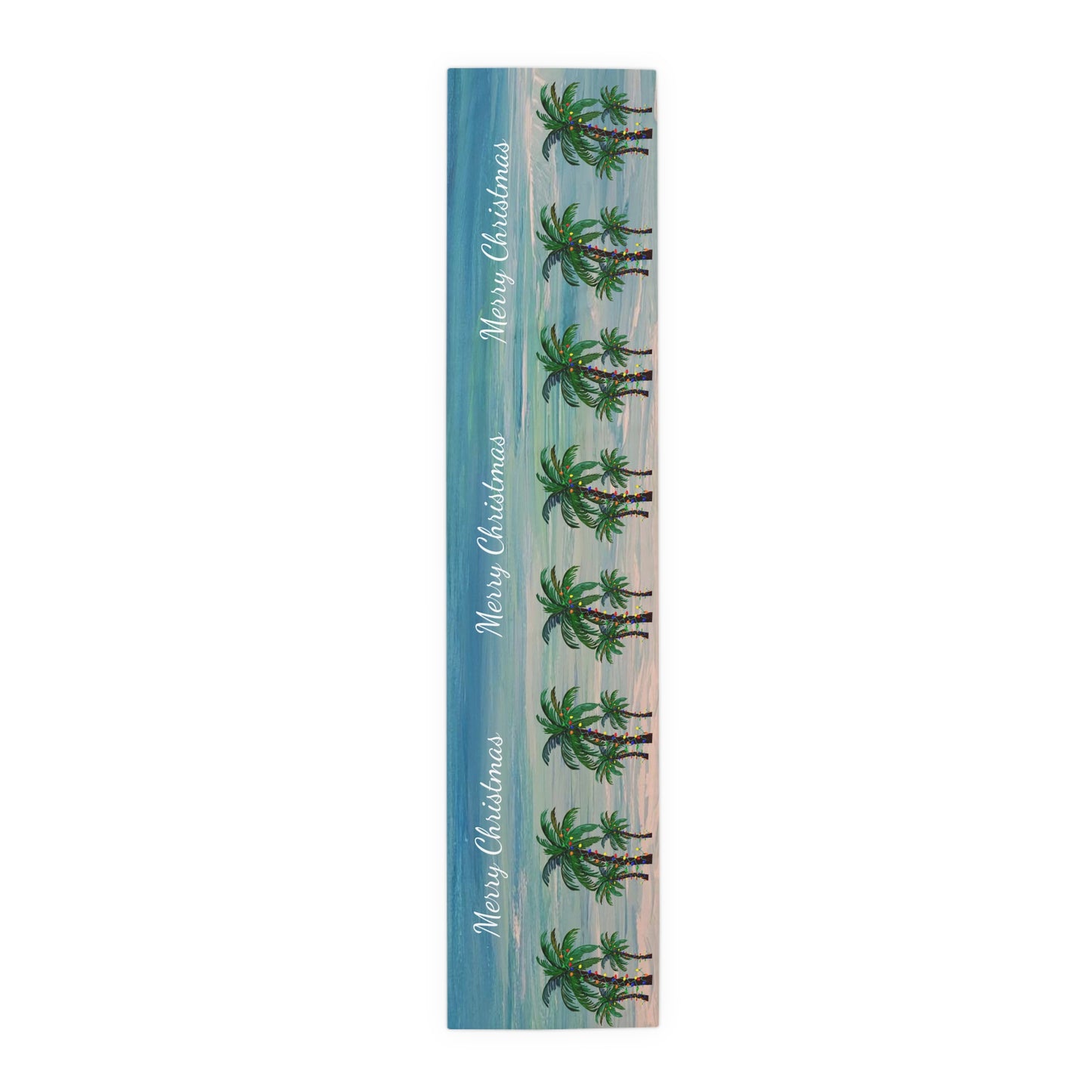 Table Runner Tropical Christmas Coastal