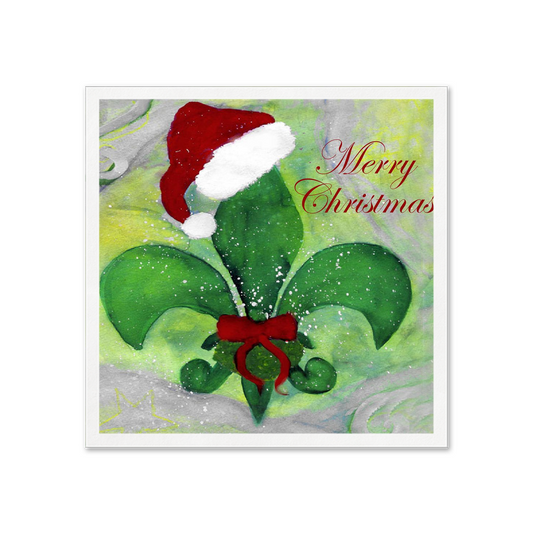 Fleur De Lis Christmas Party Supplies Uncoined Napkins